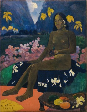 La semilla del Areoi Paul Gauguin Pinturas al óleo